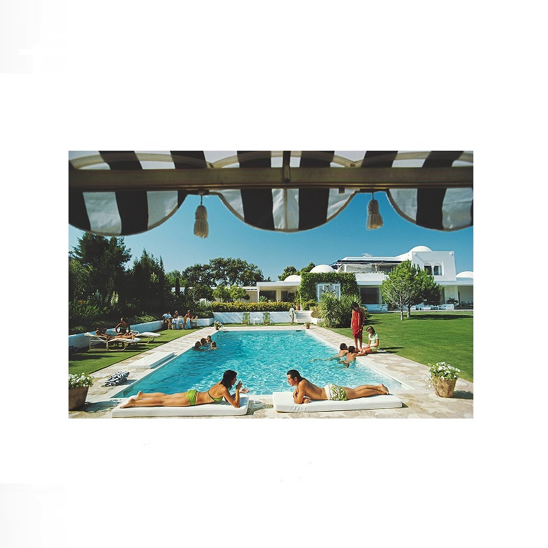 Retro Poolside Host Luxury Lif - مراجعة Luxury Lifestyle Pictures وسعره